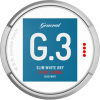 G.3 Slim White Dry Extra Strong Blue Mint