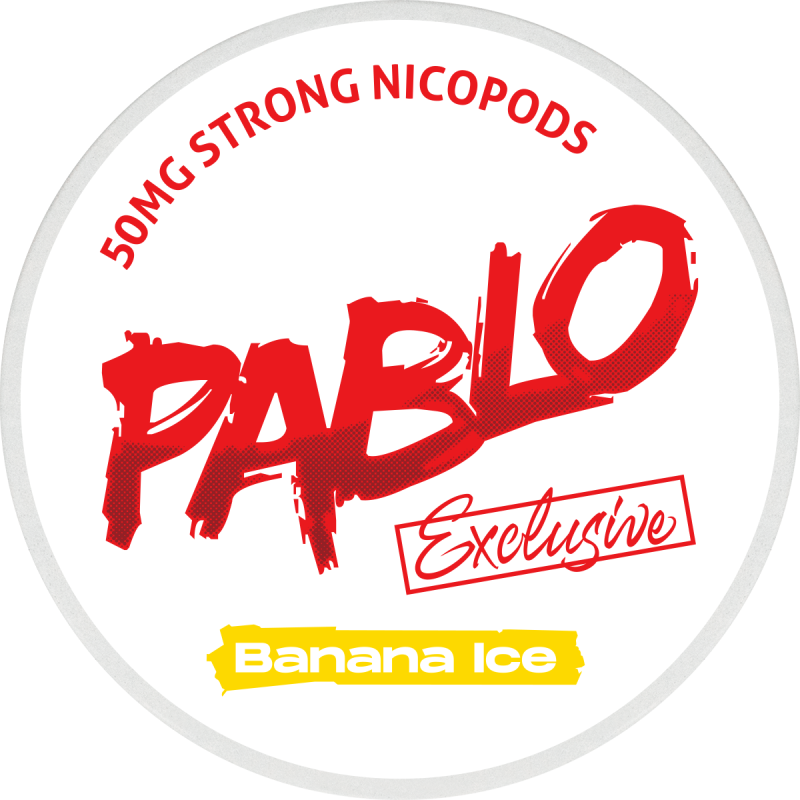 Pablo exclusive banana ice, pablo nicopods, pablo snus, snus pablo, pablo snus near me, where to buy pablo snus, buy pablo snus online, strongnicotine pouches, nicopods, pablo nicopods