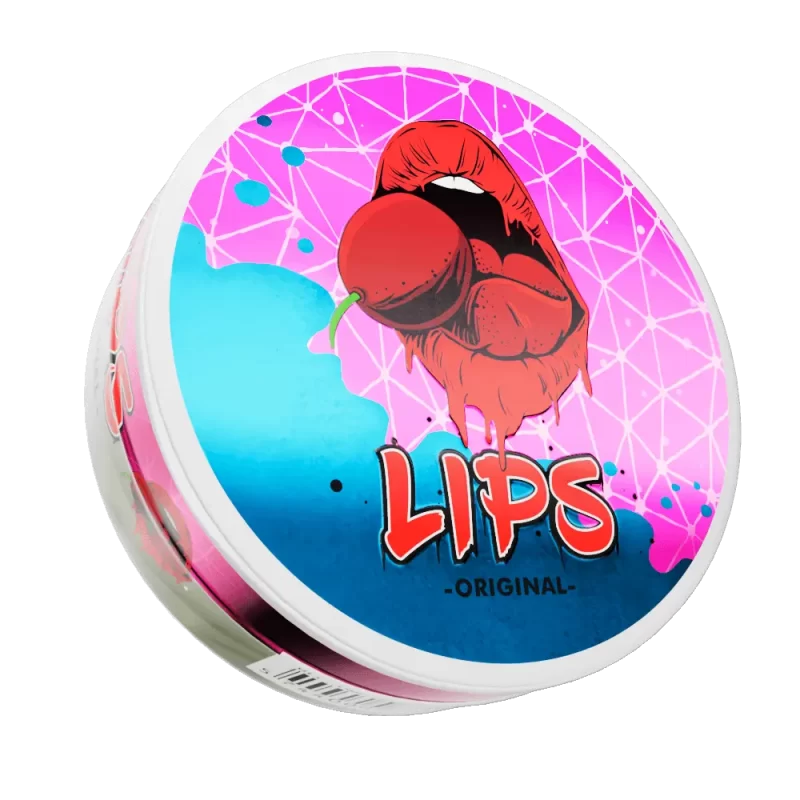 Lips Original Cherry & Cola, LIPS nicotine pouches, Buy LIPD nicotine pouches, LIPS snus