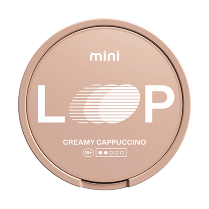 LOOP Creamy Cappuccino Mini - nicotine pouches