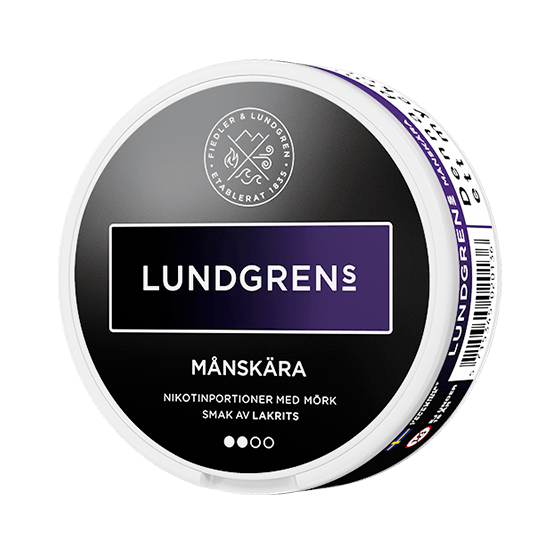 Lundgrens Lundgrens Månskära All White – nicotine pouches