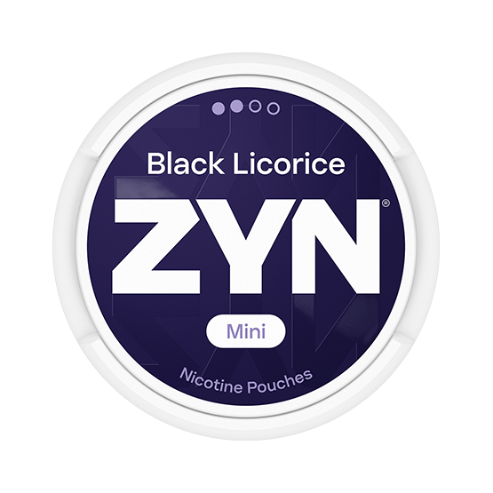 ZYN ZYN Black Licorice Mini 3mg L1 – nicotine pouches