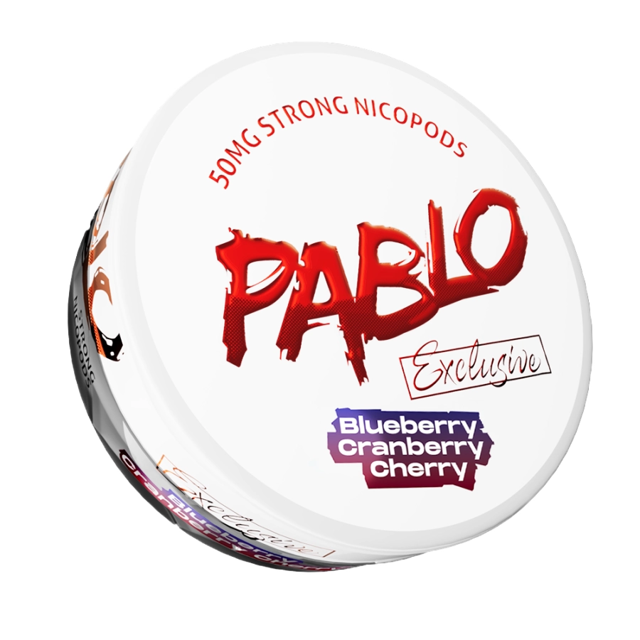Pablo Pablo Exclusive Blueberry Cranberry Cherry – nicotine pouches