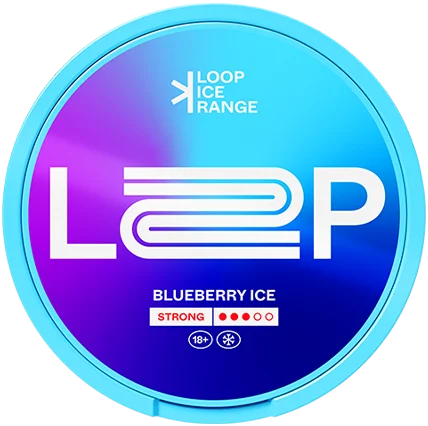 LOOP LOOP Blueberry Ice Strong Slim L2 – nicotine pouches