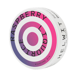 Helwit Raspberry Liquorice Slim, Helwit snus, Helwit nicotine pouches