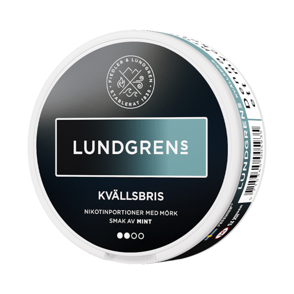Lundgrens Lundgrens Kvällsbris All White – nicotine pouches