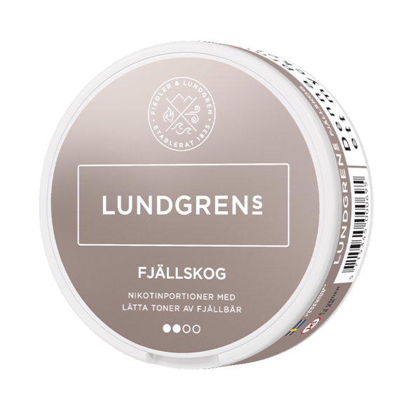 Lundgrens Lundgrens Fjällskog All White – nicotine pouches
