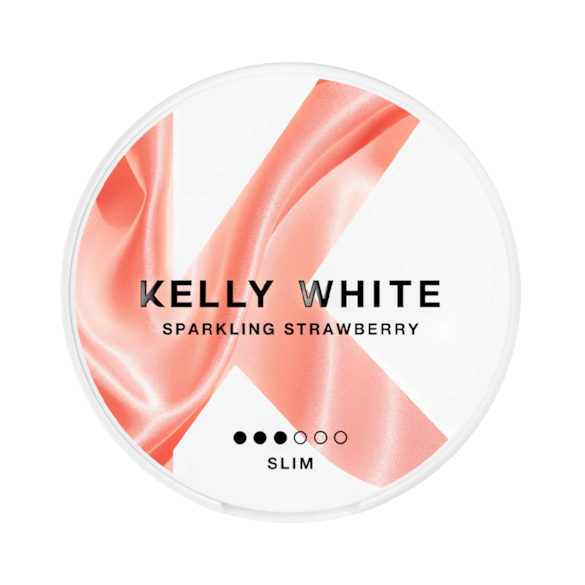 Kelly Kelly White – Sparkling Strawberry L2 – nicotine pouches
