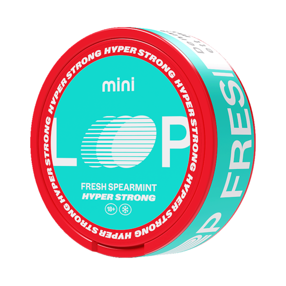 LOOP Loop Fresh Spearmint Mini Hyper – nicotine pouches