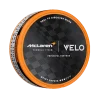 VELO McLaren Spicy Papaya 8mg — tropical papaya with aromatic spice warmth in the 2026 McLaren Circuit Collection. Strong, 11.4mg/g, 20 slim pouches. Limited edition. Tobacco-free. 21+.