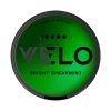 VELO Bright Spearmint 14mg nicotine pouches can — Extra Strong clean sweet spearmint slim format